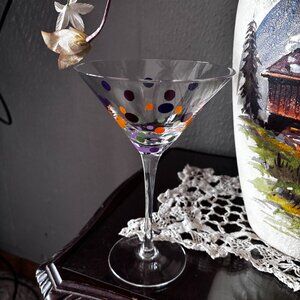 Pampered Chief Dots Martini glasses